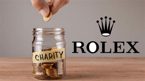 rolex company charity|rolex donation.